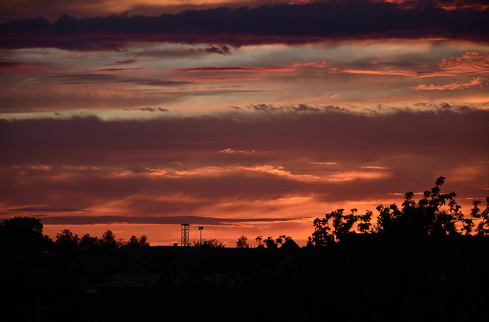 Sonnenuntergang zum Vatertag 3