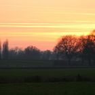 Sonnenuntergang zwischen Wewer und Sande...15.01.05