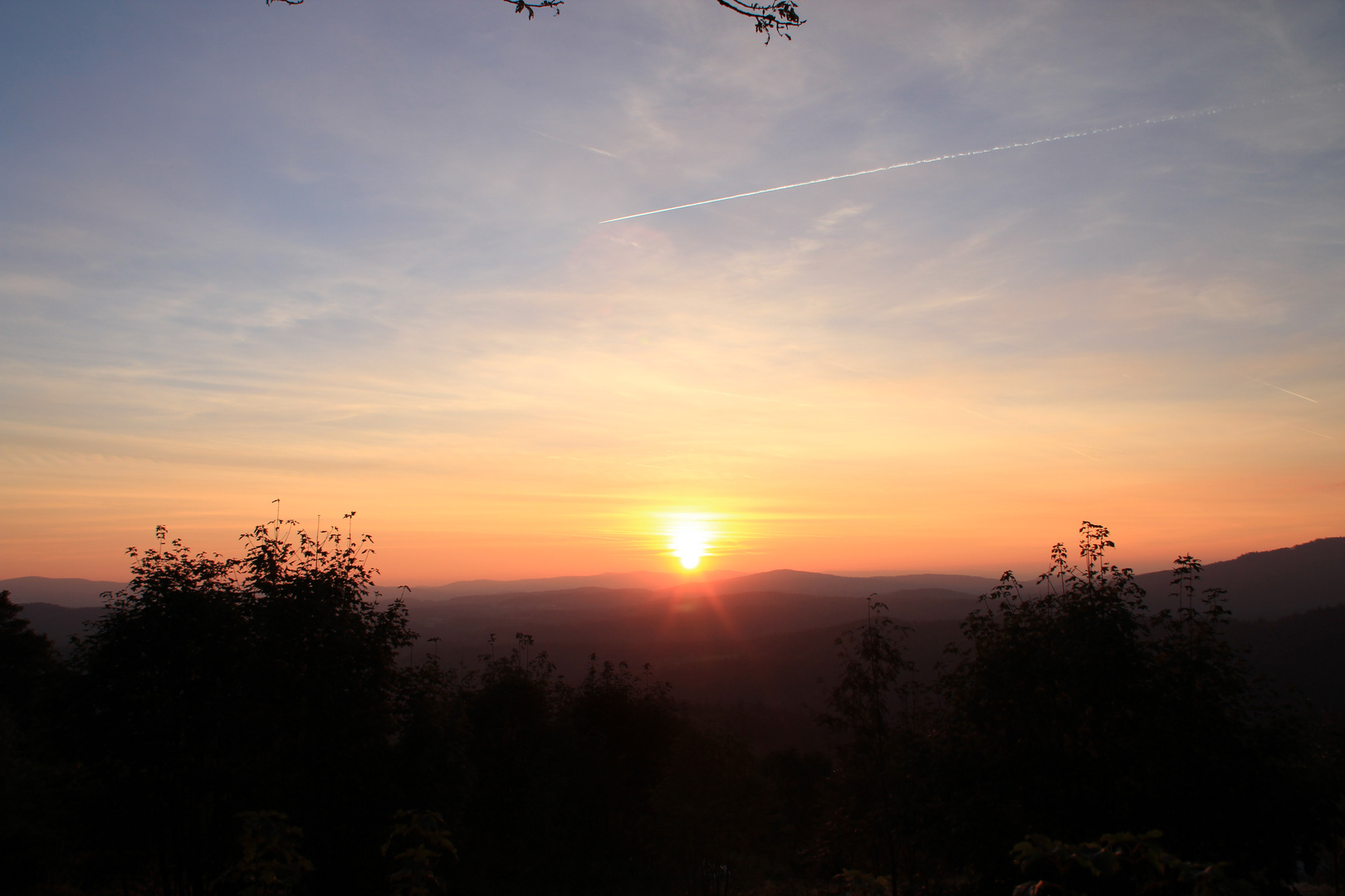 SonnenuntergangBayrischerWald