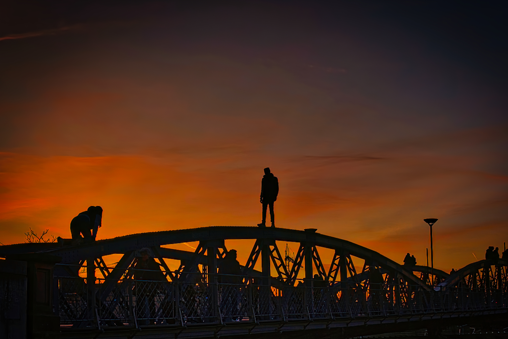 Sonnenuntergang_Blaue_Brücke