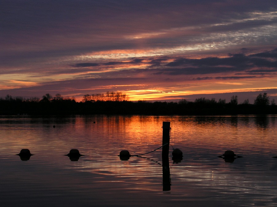 Sonnenuntergange in Holland