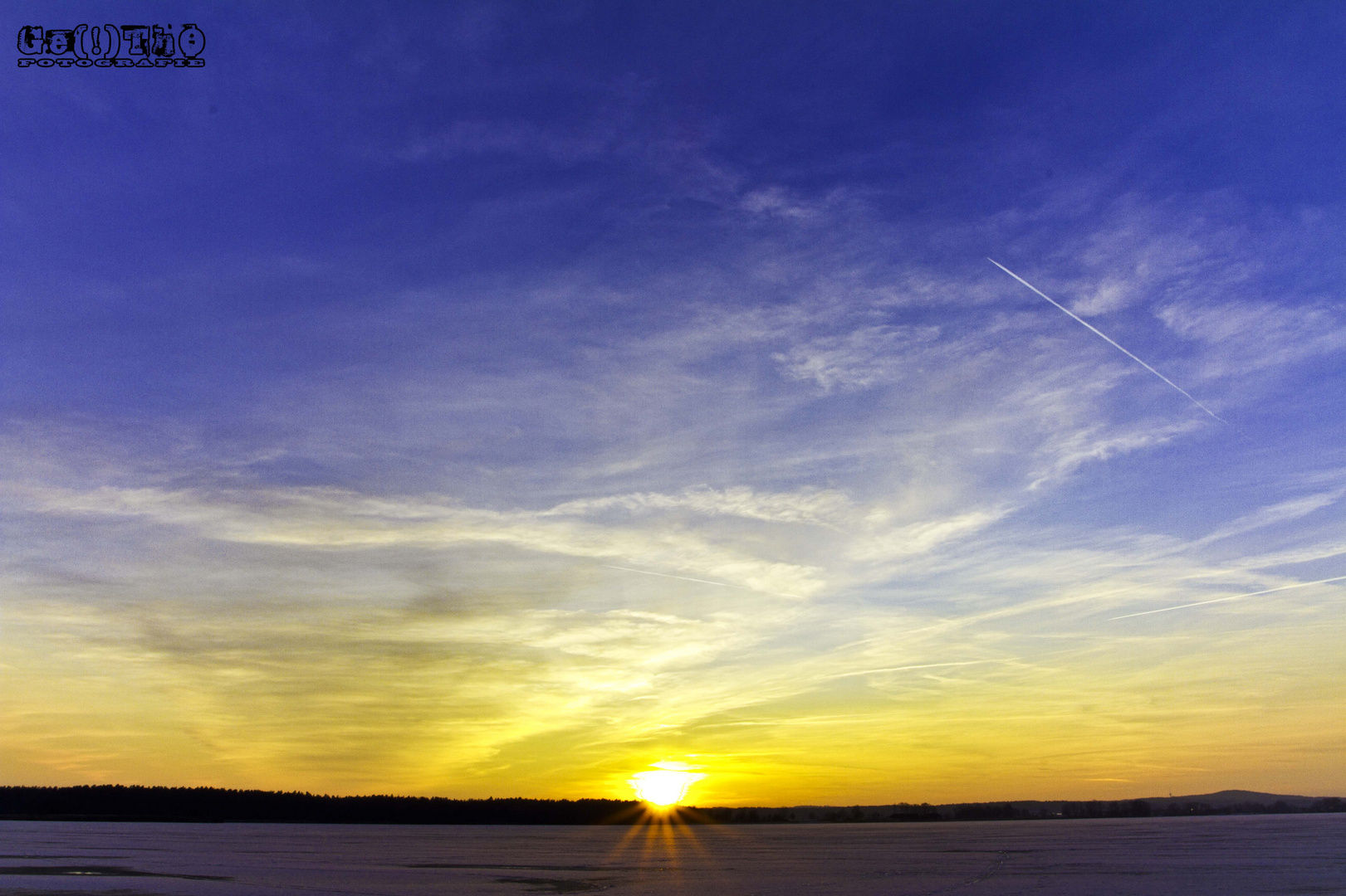 Sonnenuntergangs-HDR