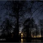 Sonnenuntergangs - Panorama in Fischerhude (nähe Bremen)