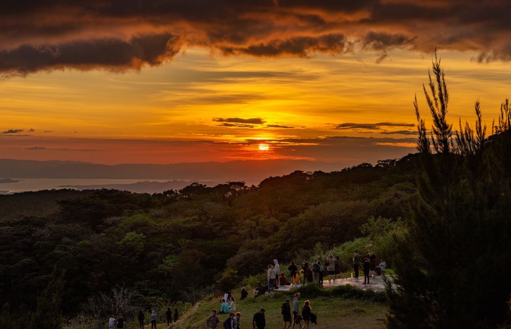 Sonnenuntergangsanbeter