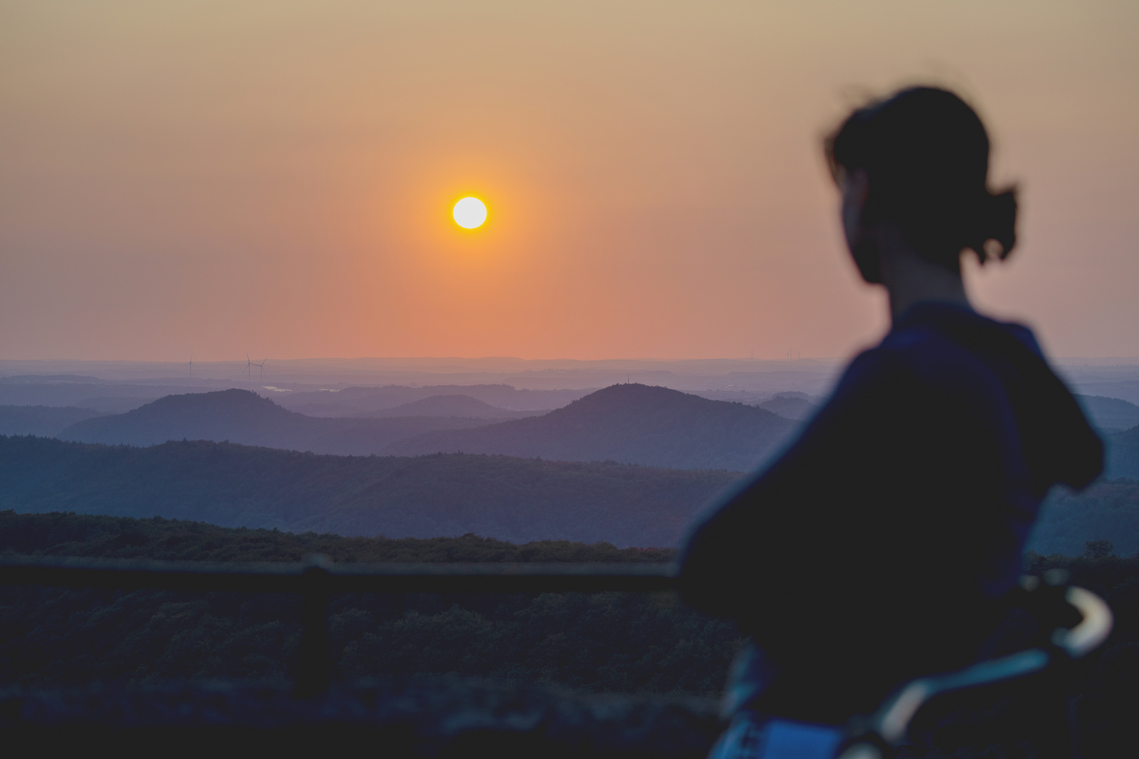 Sonnenuntergangsblick