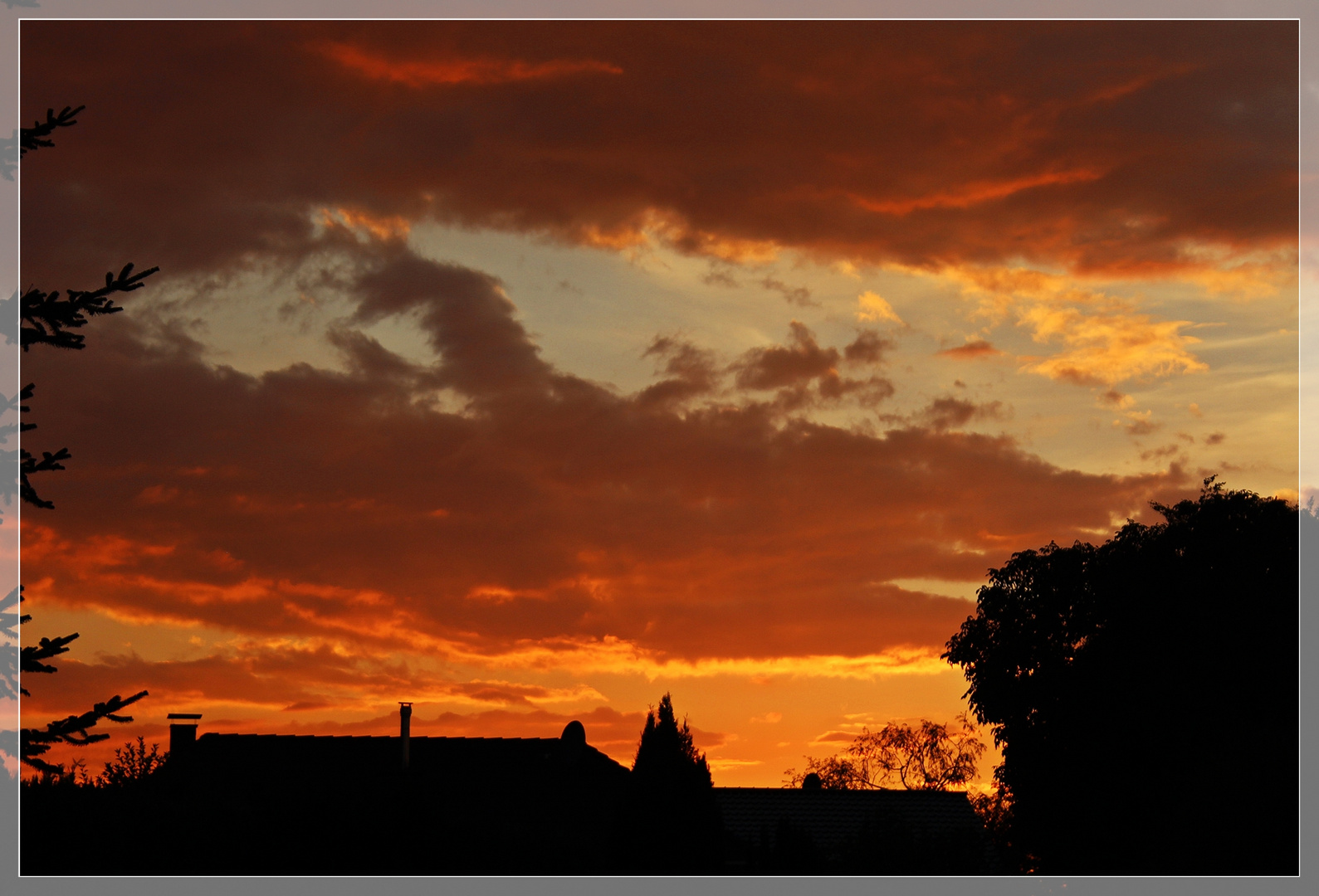 Sonnenuntergangsfarben