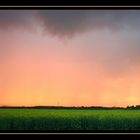 Sonnenuntergangsgewitter