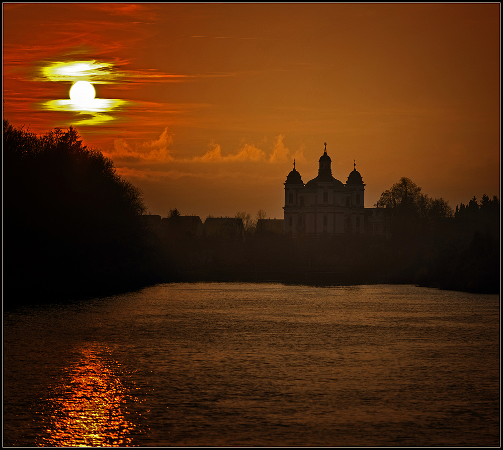 Sonnenuntergangskonturen