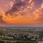 Sonnenuntergangspano über Nackenheim