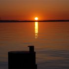 Sonnenuntergangsromantik in Usedom an der Ostsee