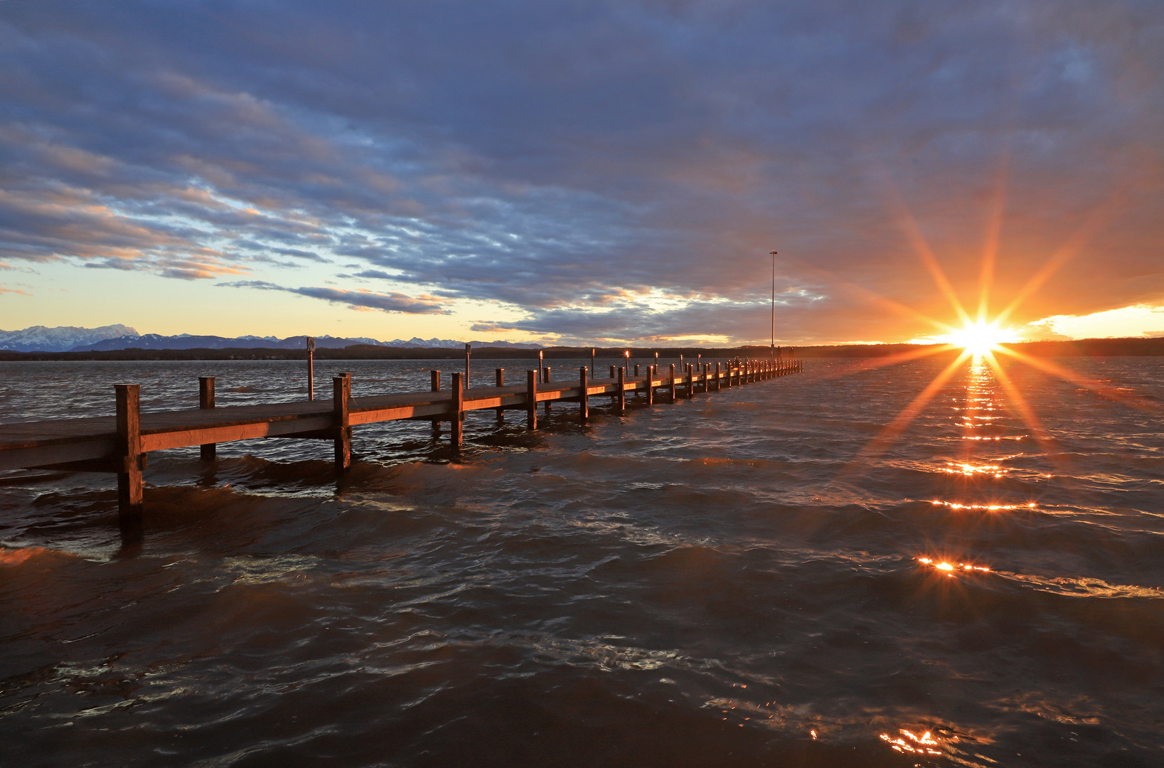 Sonnenuntergangssterne