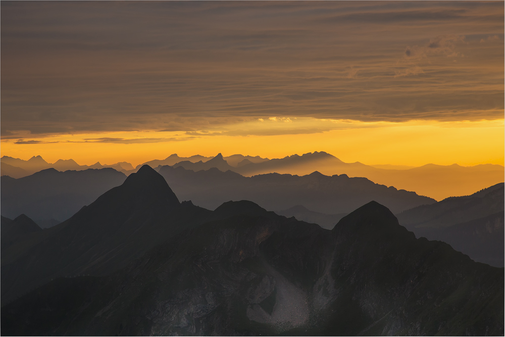 Sonnenuntergangsstimmung