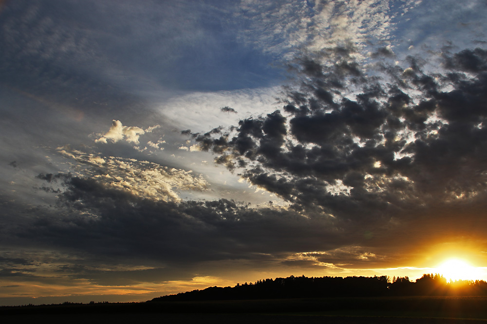 Sonnenuntergangsstimmung