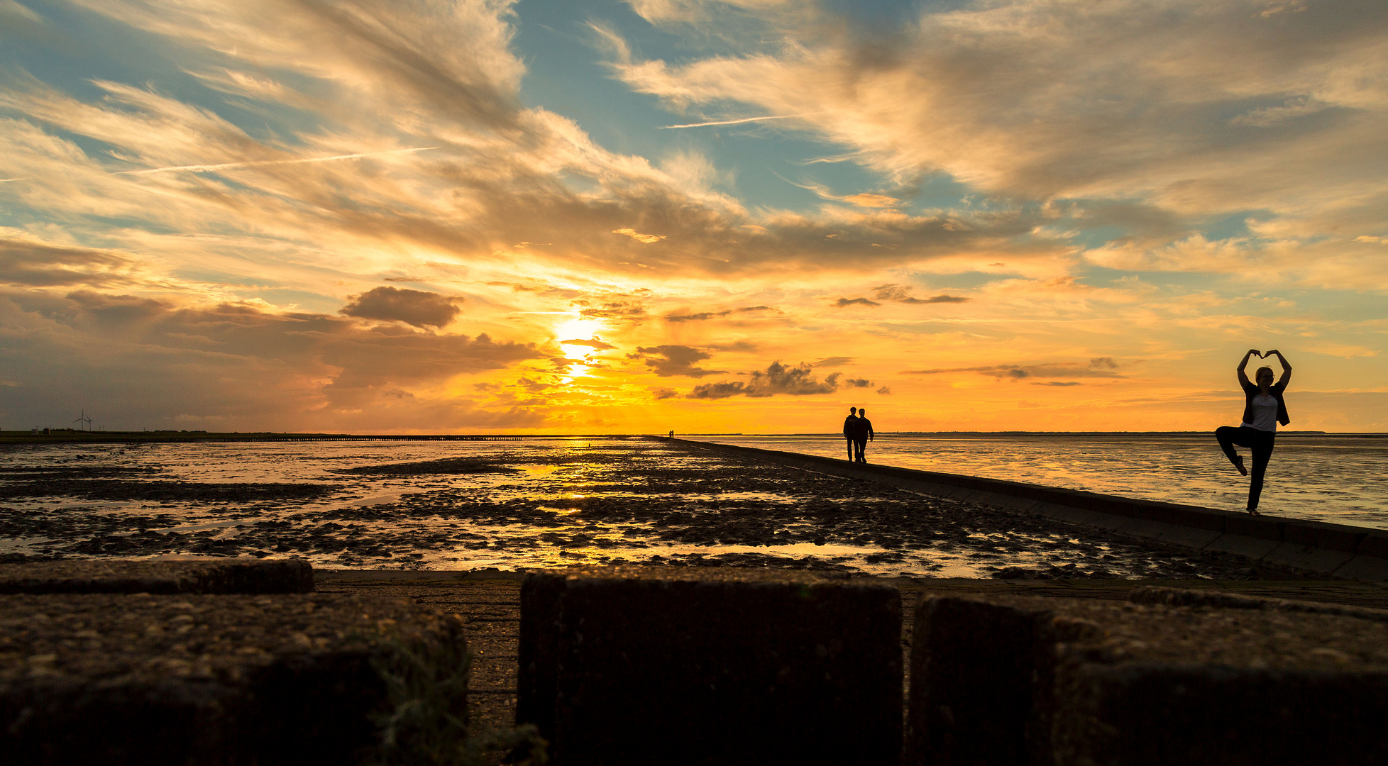 Sonnenuntergangsstimmung