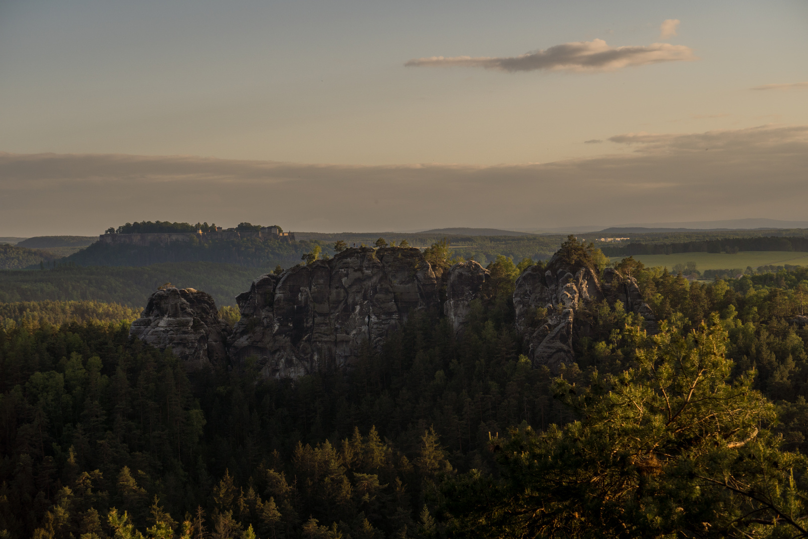 Sonnenuntergangsstimmung