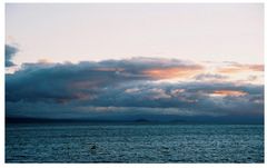 Sonnenuntergangsstimmung am Lake Taupo