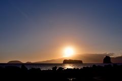 Sonnenuntergangsstimmung auf den Azoren