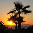 Sonnenuntergangsstimmung auf der griechischen Insel Kos