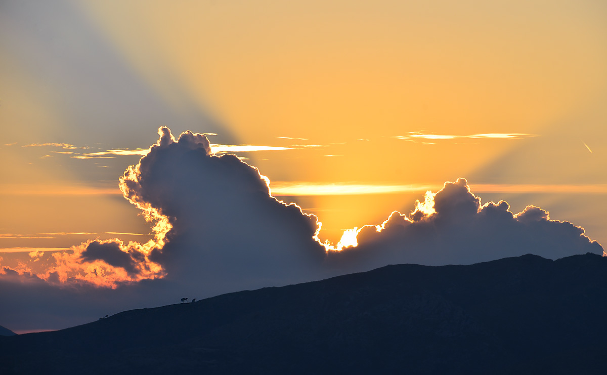 Sonnenuntergangsstimmung auf Mallorca