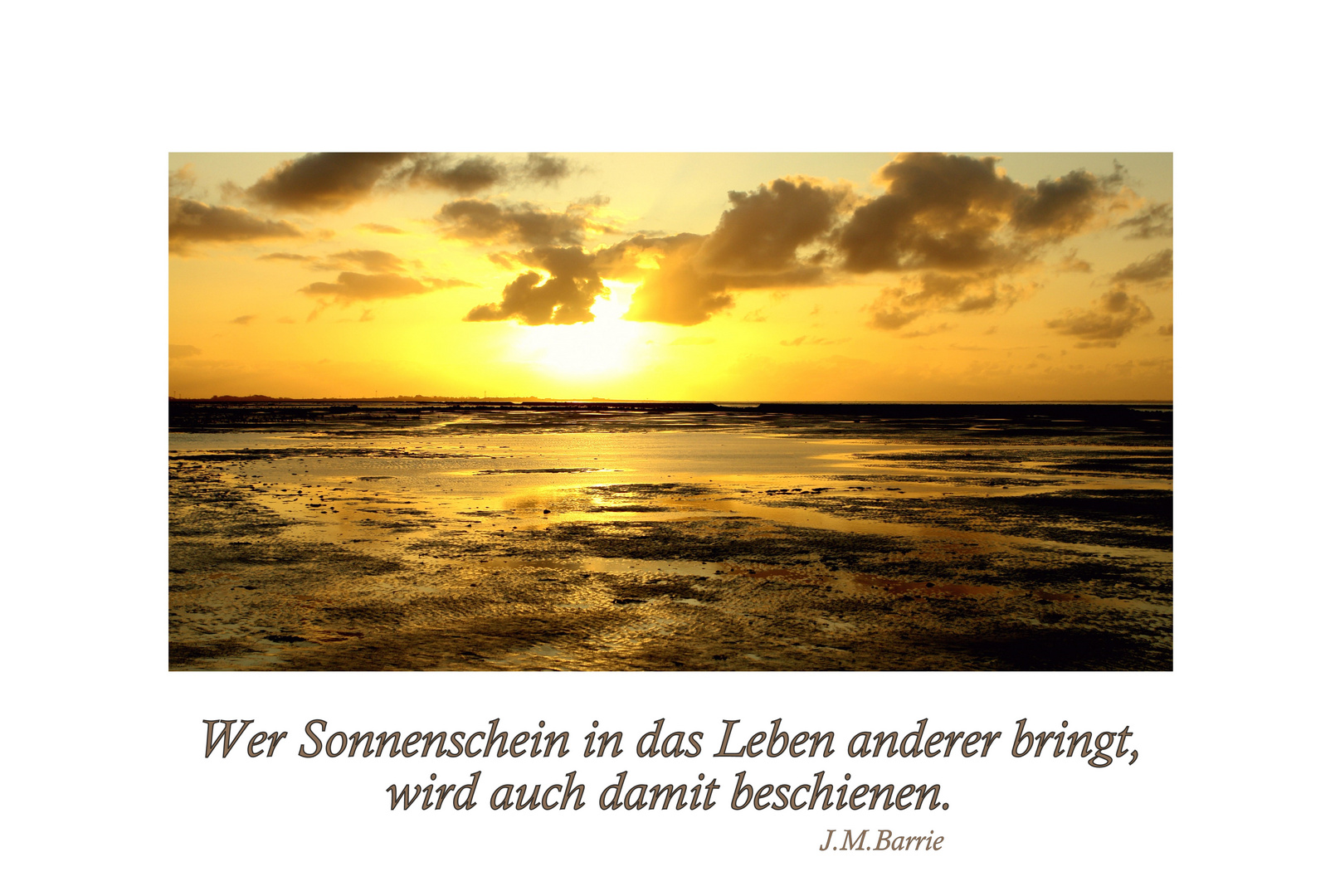 Sonnenuntergangsstimmung