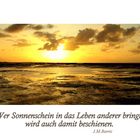 Sonnenuntergangsstimmung