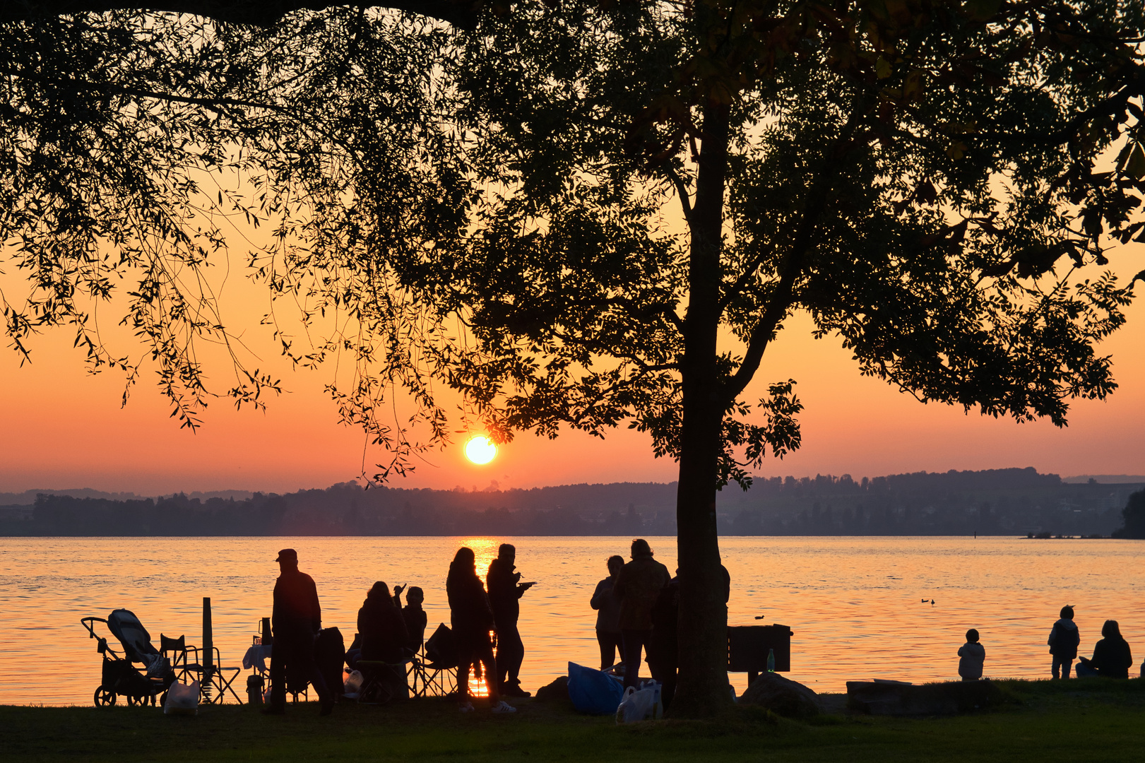 Sonnenuntergangsstimmung