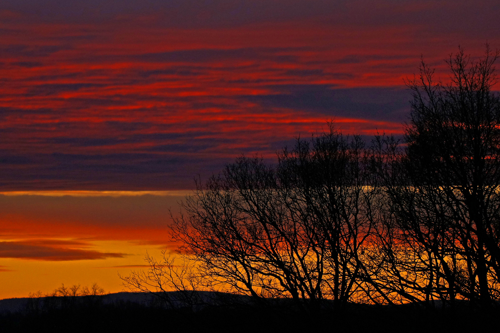 Sonnenuntergangsstimmung