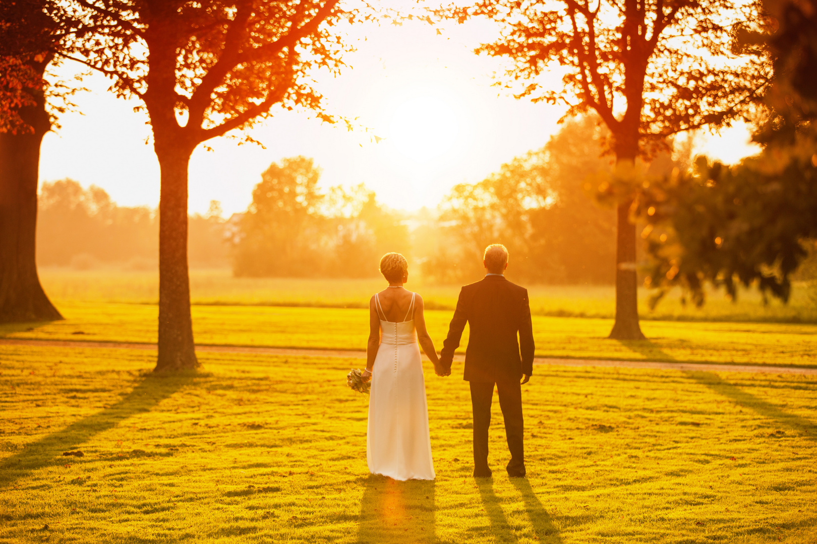 Sonnenuntergangsstimmung - Maren und Frank After Wedding