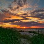 Sonnenuntergangsstimmung Warnemünde