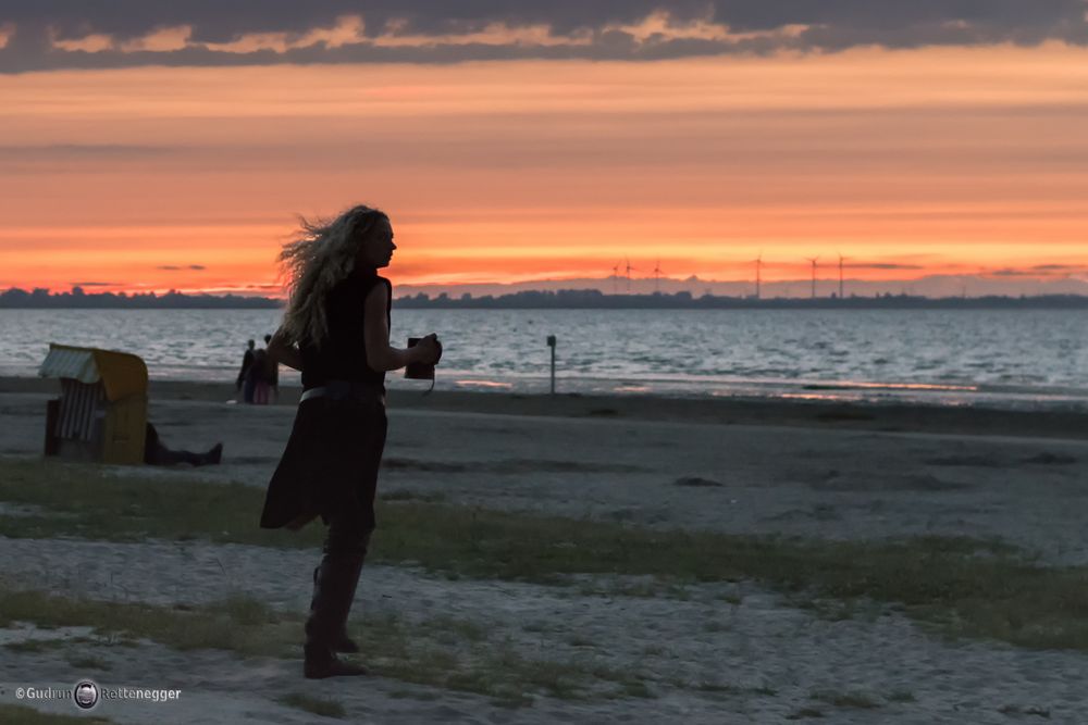 Sonnenuntergangstimmung in Dangast