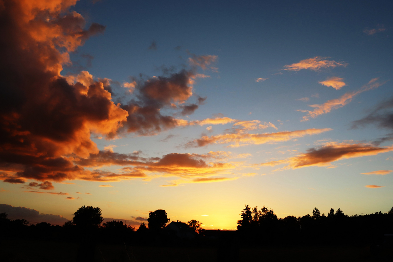 Sonnenuntergang...wie ein Gutenachtkuss