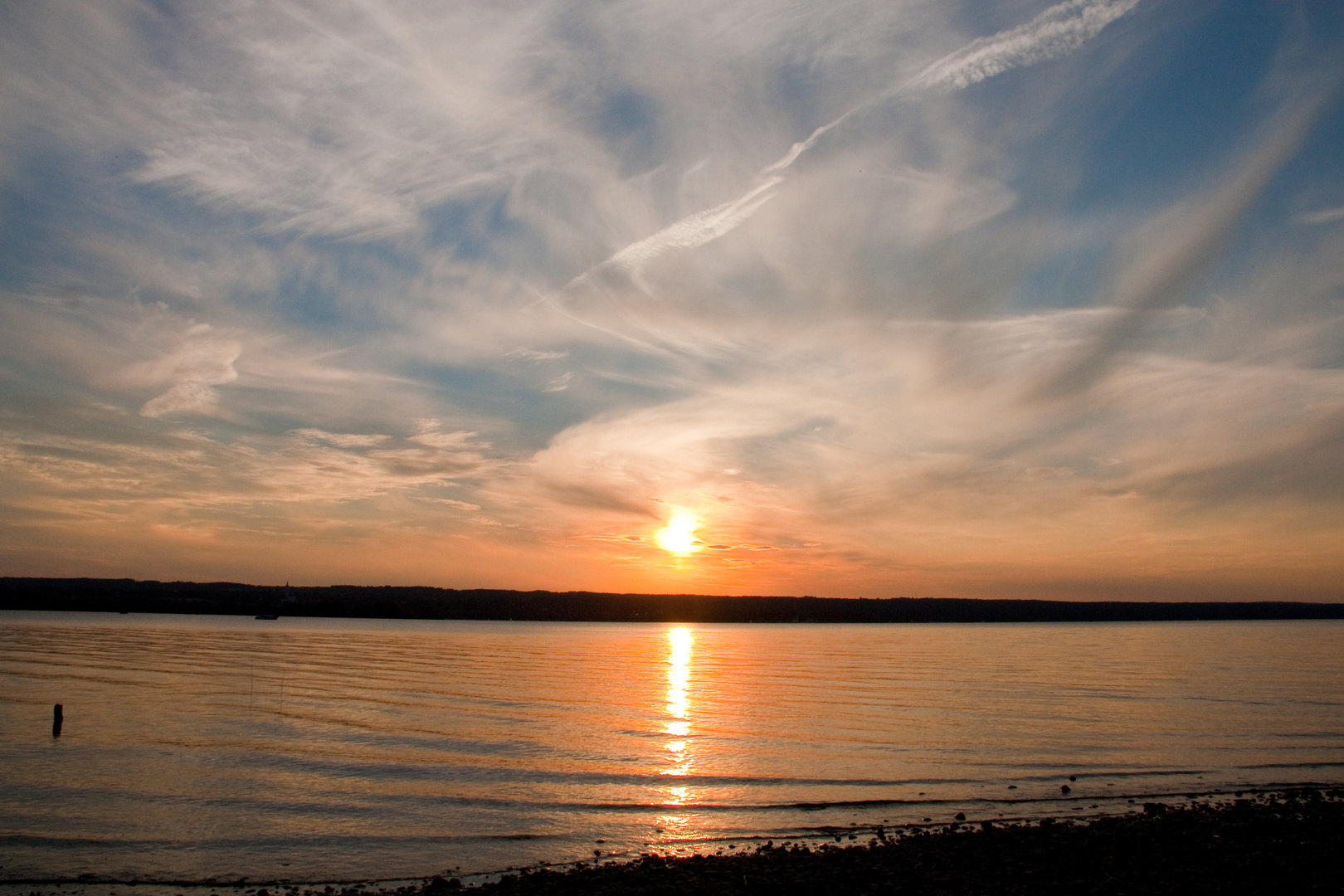 Sonnenuntergeng Ammersee