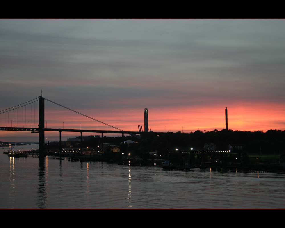 Sonnenuntergnag Göteburg