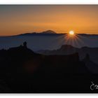 Sonnenunterngan am Nublo