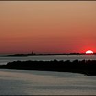 Sonnenunterngang Flügge/Fehmarn