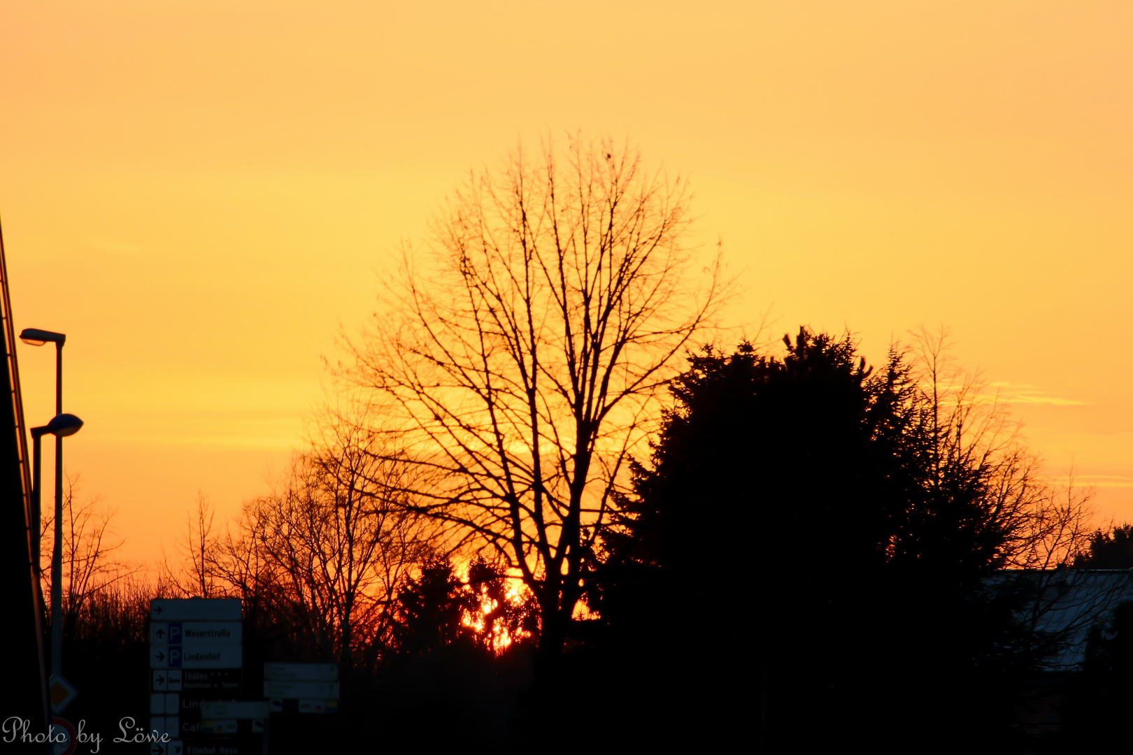 Sonnenunterrgang in Hoya