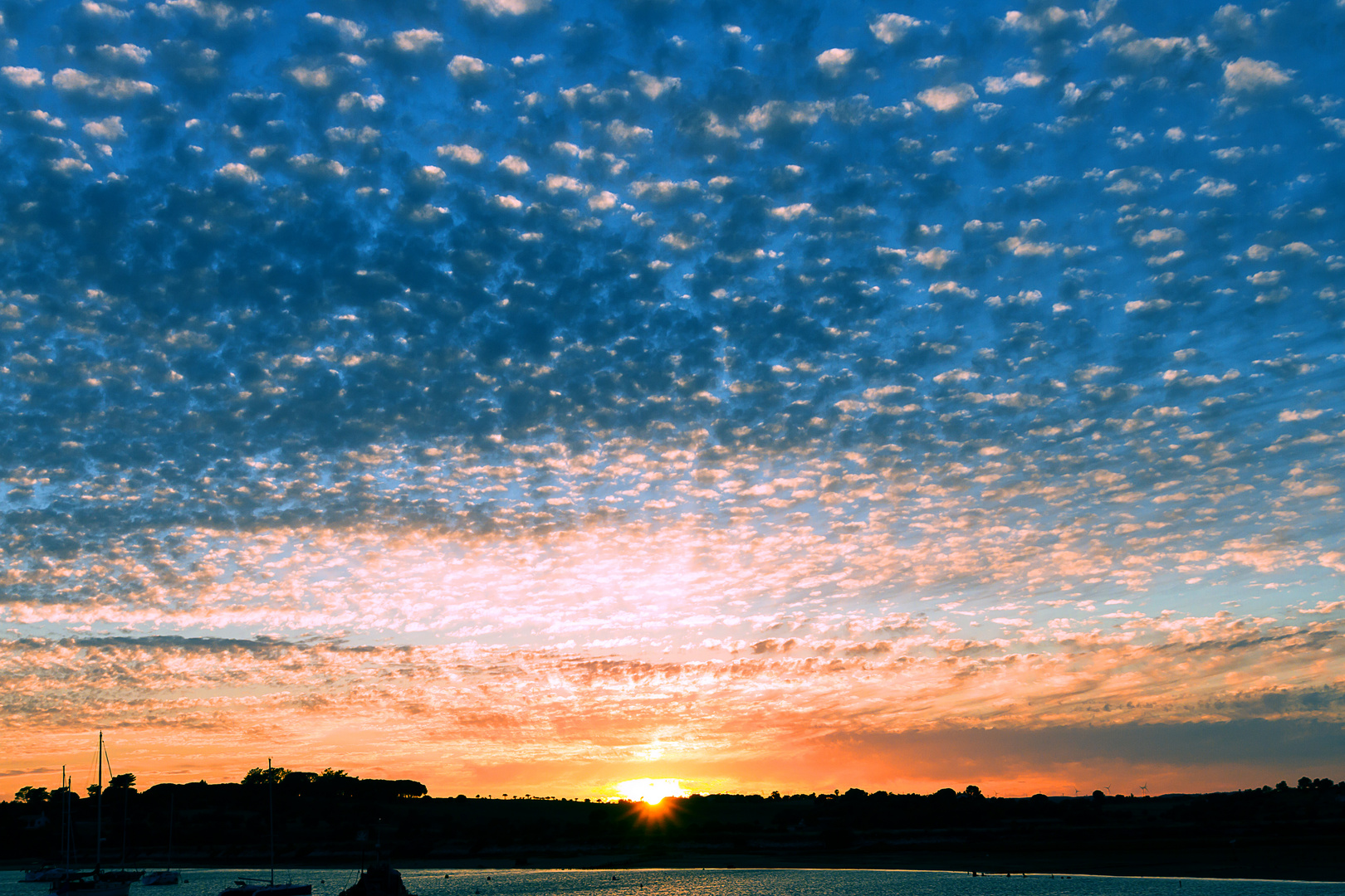 Sonnenuntrgang Alvor, Algarve