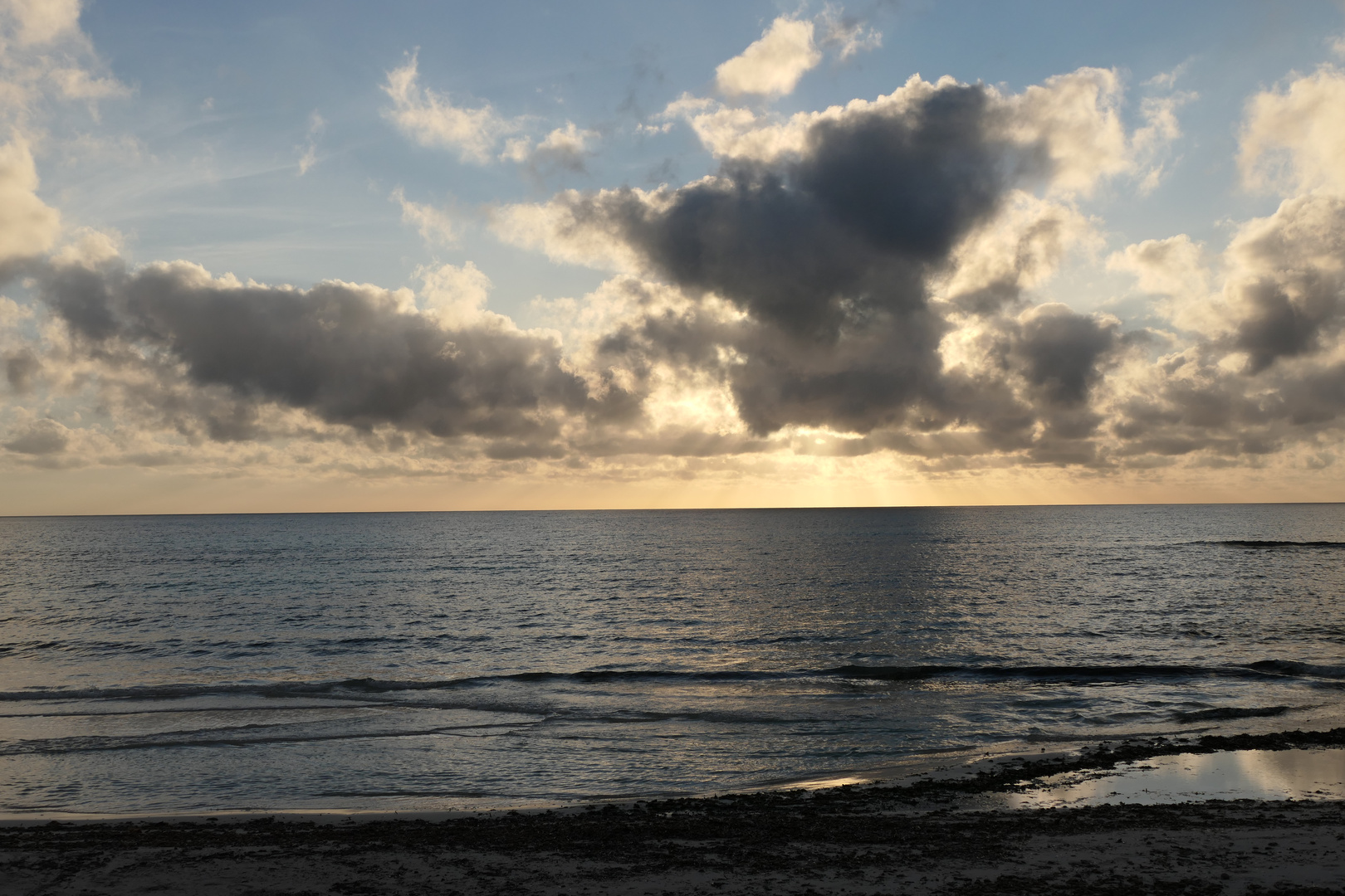 Sonnenutergang am Meer