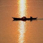 Sonnenutergang am Mekong