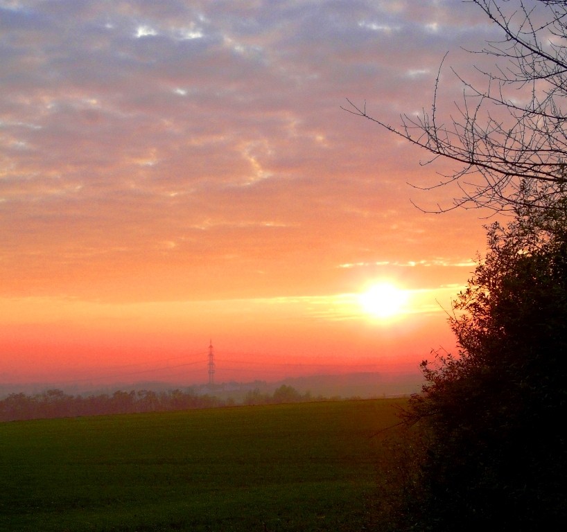 Sonnenutergang in November