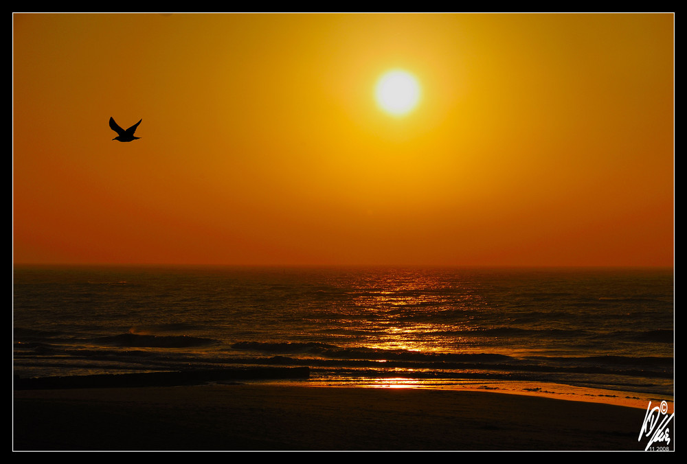 Sonnenutergang in Westerland