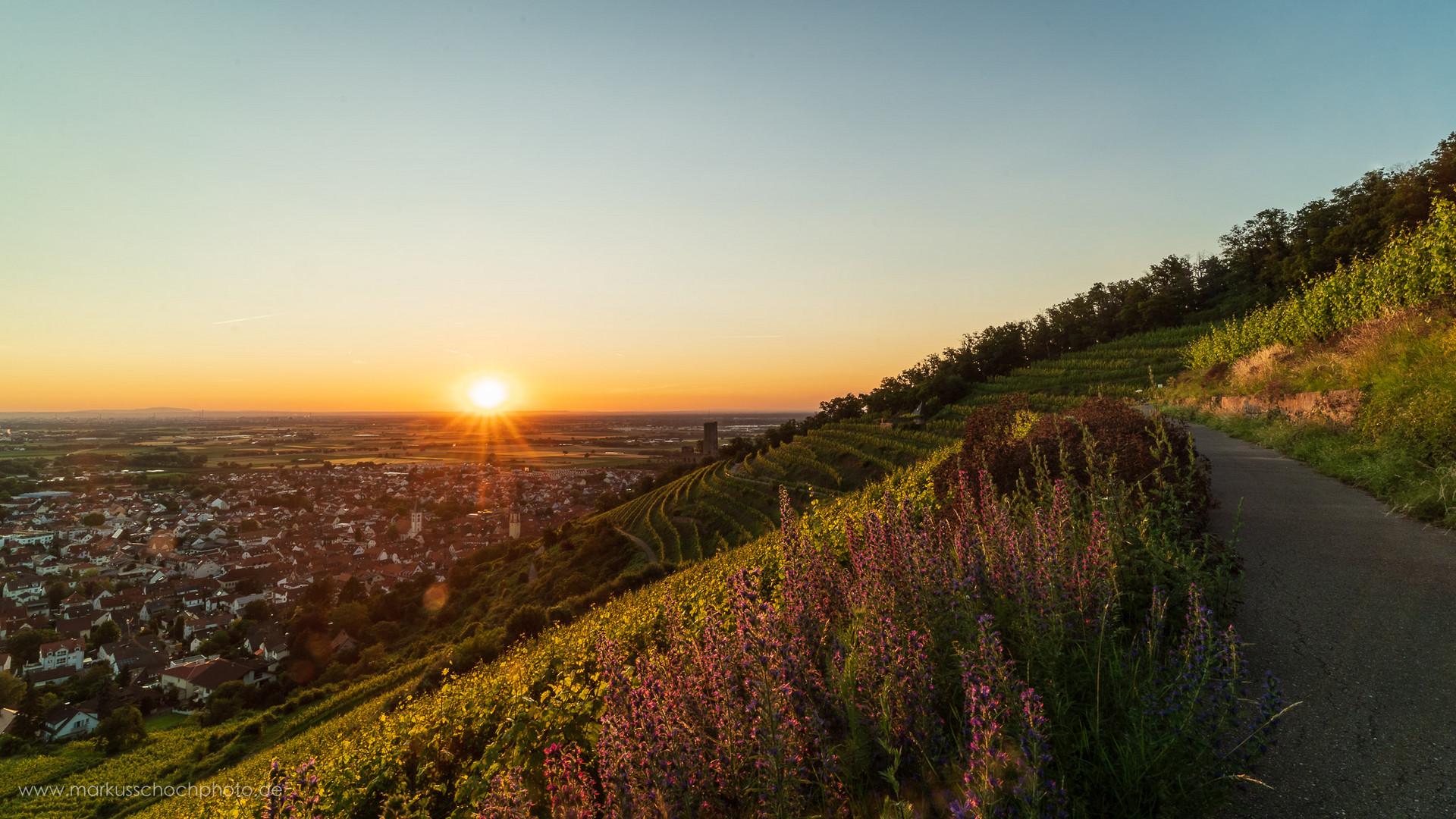 Sonnenwende an der Bergstrasse