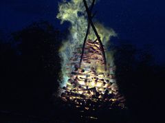 Sonnenwendfeuer in Sonnenberg