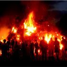 Sonnenwendfeuer Juni 2005 in Freiburg - Mundenhof