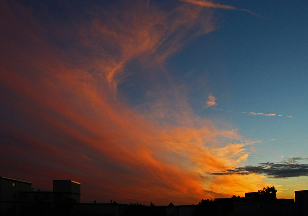 Sonnenwindwolken