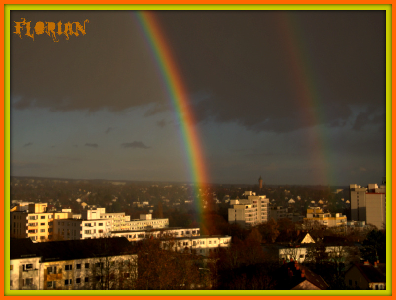 Sonne+Regen=Regenbogen :)