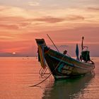 Sonneruntergang auf Koh Phangan in Tailand