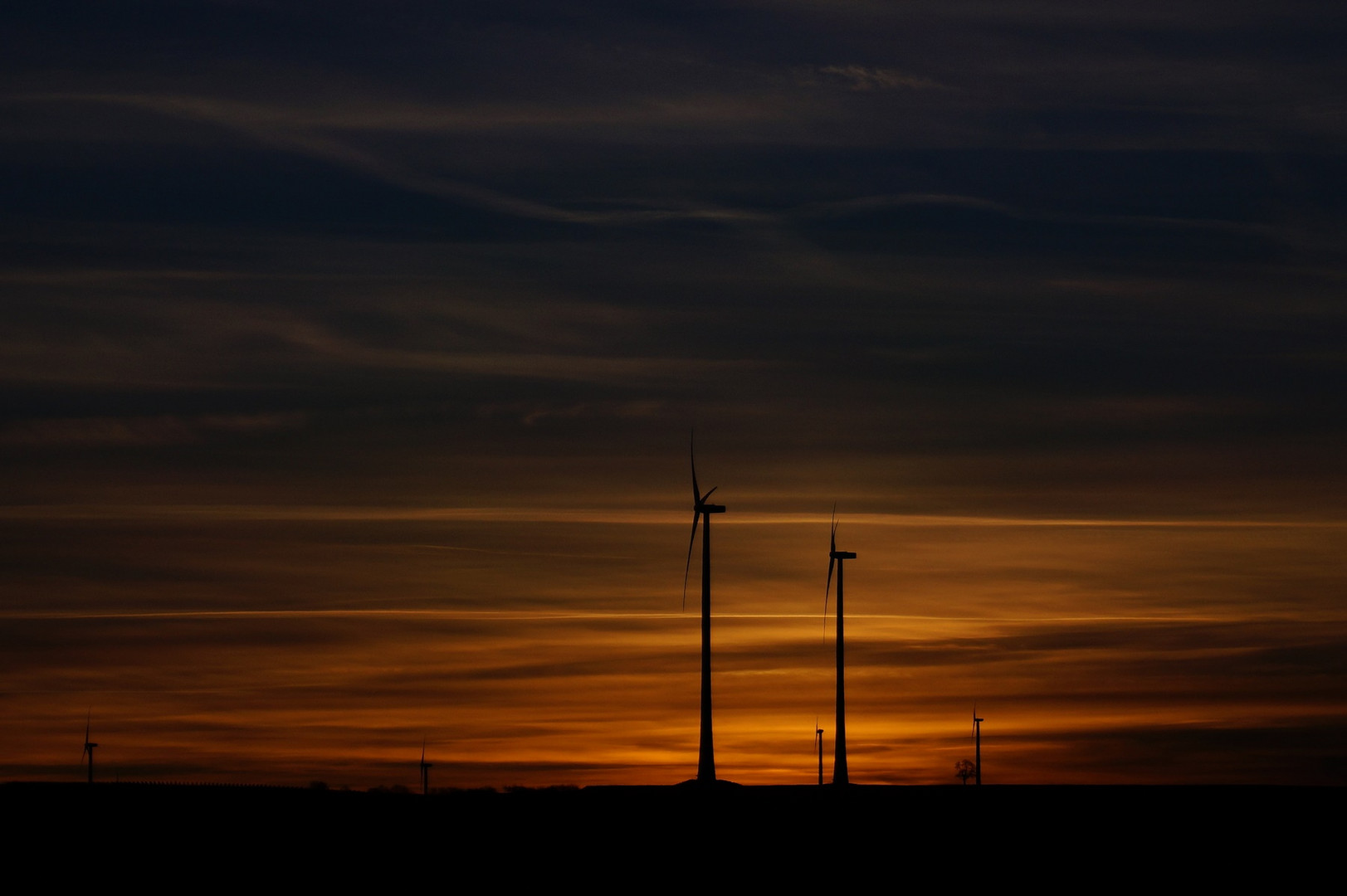 Sonneruntergang in der Heimat