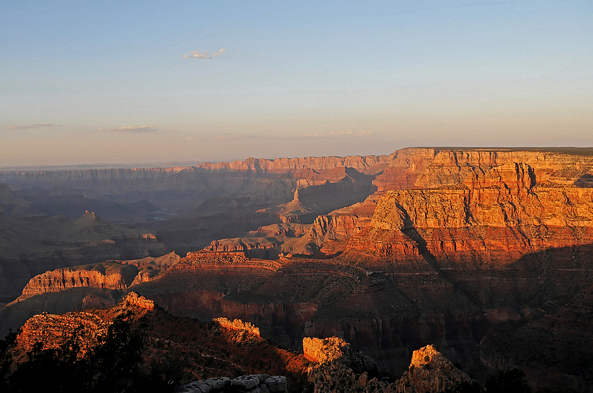 Sonneuntergang am Grand Canyon