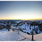 Sonneuntergang am Hochgrat